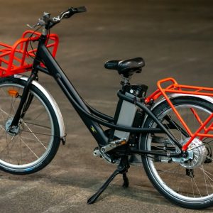 Vélo reconditionné - Noir et rouge