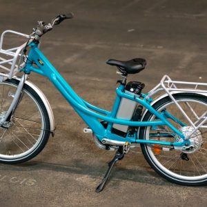 Vélo reconditionné - Turquoise et Gris
